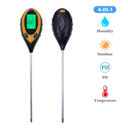 Soil Moisture, PH and Temperature Meter